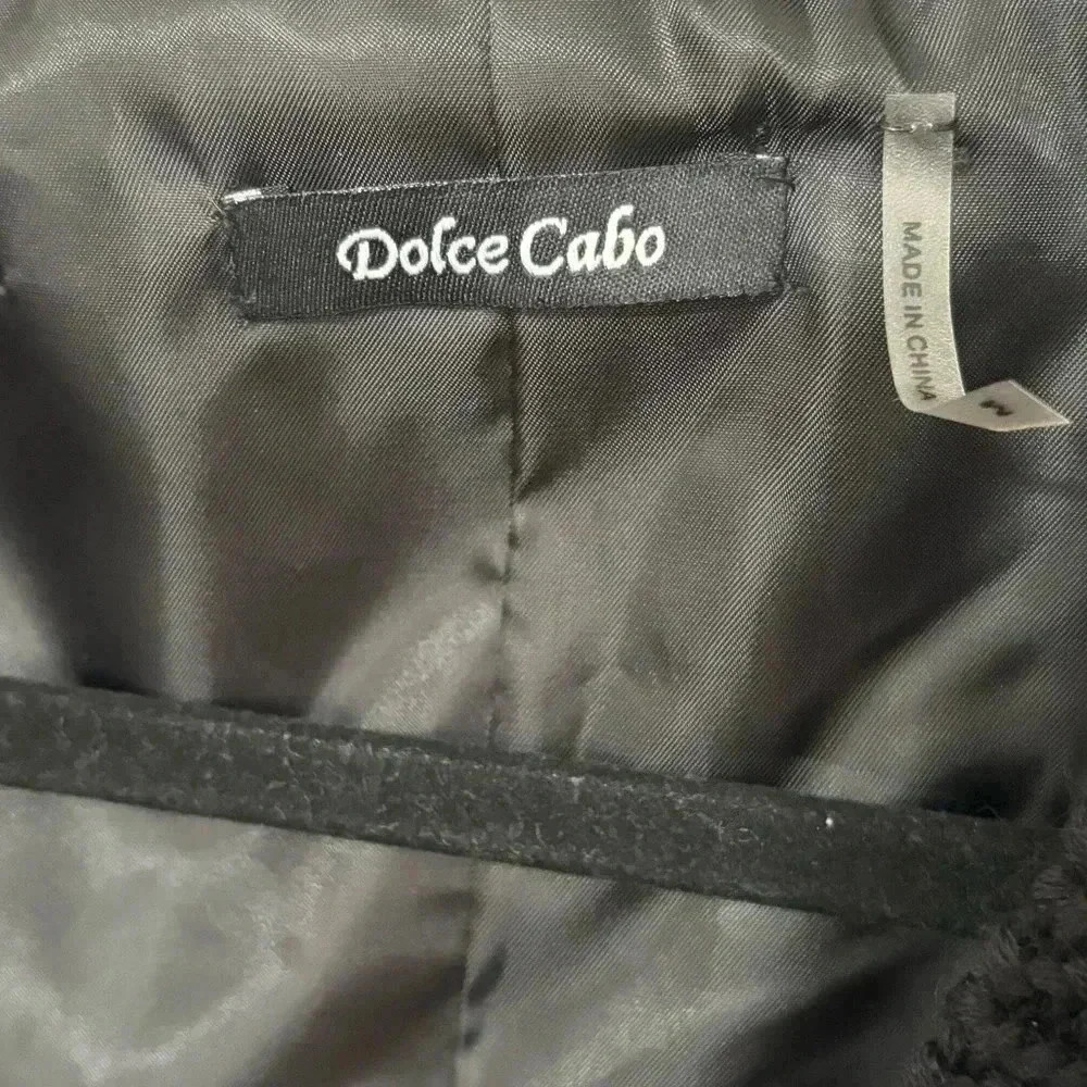 Dolce Cabo Wool and Rabbit Fur Blend Vest - Picture 3 of 8